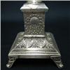 Image 2 : A pair of 800 silver candlesticks by I. Szekm