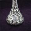Image 2 : 900 fine silver overlay cologne bottle with r