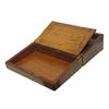 Image 2 : Mahogany lapdesk with brass shield mounting o