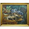 Image 1 : Waldo Peirce oil on canvas; wild game still l