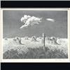 Image 2 : John Rogers Cox lithograph "Wheat Shocks" in