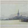 Image 3 : P. (Paul) Marny watercolor "View of Cologne G
