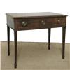 Image 1 : Mahogany neoclassical table; rectangular thum