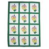 Image 1 : Hand stitched appliqued quilt with overstitch