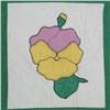 Image 2 : Hand stitched appliqued quilt with overstitch
