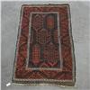 Image 1 : Hand tied Oriental rug; geometric design with
