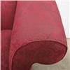 Image 2 : English camelback sofa; serpentine back above