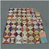 Image 1 : Hand stitched patchwork quilt; "Courthouse St