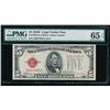 Image 1 : 1928E $5 Legal Tender Note PMG 65EPQ