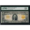 Image 1 : 1922 $20 Gold Certificate PMG 25