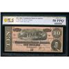 Image 1 : 1864 $10 T-68 Confederate States of America PCGS 58PPQ