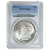Image 1 : 1891-CC $1 Morgan Silver Dollar Coin PCGS MS64