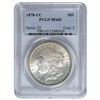 Image 1 : 1878-CC $1 Morgan Silver Dollar PCGS MS65