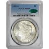 Image 2 : 1881-S $1 Morgan Silver Dollar Coin PCGS MS65 CAC Amazing Toning