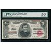 Image 1 : 1891 $5 Treasury Note PMG 50