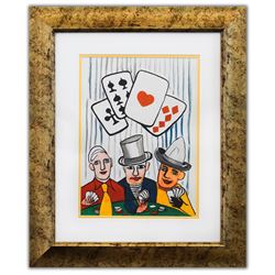 Alexander Calder- Lithograph "DLM212 - Joueurs de cartes I"