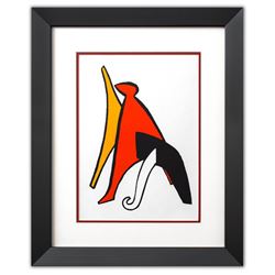Alexander Calder- Lithograph "DLM141 - Sabot et bonnet phrygien"