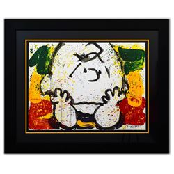 Tom Everhart- Hand Pulled Original Lithograph "Call Waiting"