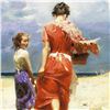 Image 2 : "Summer Retreat" Limited Edition Artist-Embellished Giclee on Canvas by Pino (1939-2010). AP Numbere