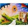 Image 2 : Eugene Poliarush- Original Oil on Canvas "The Eye of God"