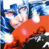 Image 2 : Marvel Comics, "Captain America #37" Numbered Limited Edition Canvas by Jackson Guice with Certifica