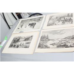 MID 1800s CANADIAN PRINTS