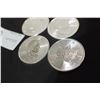 Image 2 : 4 TIMES THE MONEY 1 OZ .9999 STERLING CANADIAN $5 COIN