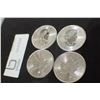 Image 1 : 4 TIMES THE MONEY 1 OZ .9999 STERLING CANADIAN $5 COIN