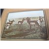 Image 2 : ANTIQUE LARGE ANTELOPE PICTURE
