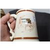 Image 2 : MEDICINE HAT 1982 GUN SHOW  POTTERY MUG / EXCELLENT