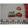 Image 3 : COKE TINS, COKE BOTTLE CAPS PLUS CARDBOARD PEPSI DISPLAY CANS