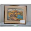 Image 1 : ARTHUR LISMER? PAINTING IN FRAME (25 1/4 X 25 1/4 LONG)