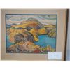 Image 2 : ARTHUR LISMER? PAINTING IN FRAME (25 1/4 X 25 1/4 LONG)