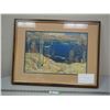 Image 1 : TOM THOMSON PAINTING IN FRAME (21 1/4 X 25 1/4 LONG)