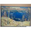 Image 2 : TOM THOMSON PAINTING IN FRAME (21 1/4 X 25 1/4 LONG)