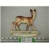 Image 2 : VINTAGE DEER ORNAMENT MADE IN GERMAN DEMOCRATIC REPUBLIC (7 1/2 IN TALL)