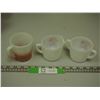 Image 3 : VINTAGE FIRE KING CREAM & SUGAR PLUS FIRE KING COFFEE MUG