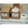 Image 1 : 2X THE MONEY/ ZEBRA LABEL ROLLS (TOTAL 8 ROLLS) NEW