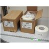 Image 1 : 2X THE MONEY/ ZEBRA LABEL ROLLS (TOTAL 8 ROLLS) NEW