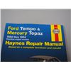 Image 2 : FORD TEMPO & MECURY TOPAZ 1984-1984 HAYNES REPAIR MANUAL