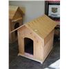 Image 2 : WOODEN HOMEMADE DOG HOUSE INSULATED FLOOR