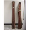 Image 1 : 2X THE MONEY / WOOD BOARDS (SHORTEST 40 IN LONGEST 57 IN)