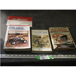 VOLKSWAGEN, ALLSMOBILE POLANIS BOOKS MANUALS