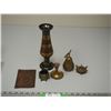 Image 1 : LOT OF BRASS ITEMS