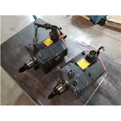 (2) FANUC A06B-0041-B605 AC SERVO MOTOR