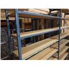 Image 3 : 2 SECTIONS EZ-RECT SHELVING UNITS W/ 8 SHELVES EACH (16 SHELVES TOTAL) - 96 INCH TALL, 48 INCH WIDE,