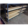 Image 2 : 2 SECTIONS EZ-RECT SHELVING UNITS W/ 8 SHELVES EACH (16 SHELVES TOTAL) - 96 INCH TALL, 48 INCH WIDE,