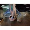 Image 2 : 2 BUNDLES OF GARDEN TOOLS, SHOVELS, PICKAXES, AXES, RAKE, SLEDGE HAMMER