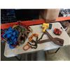 Image 1 : Tray of tie down straps and chain lifts