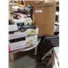 Image 1 : 2 boxes of electrnics, dual sim iphone, wireless indoor lights, new simple human sensor lid and more